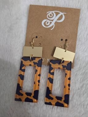 Plunder Animal Print Earrings